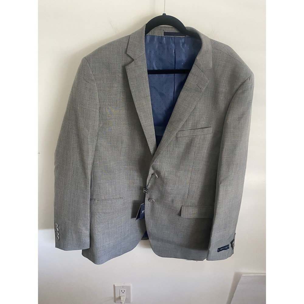 Braveman BM905 Gray Slim Fit Blazer Size 50R